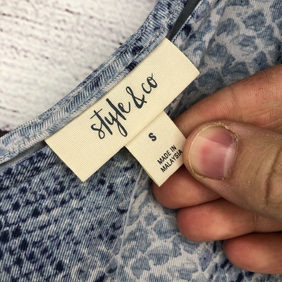 NWT Style & Co Mini Tank Dress Sz Sm - Picture 5 of 5